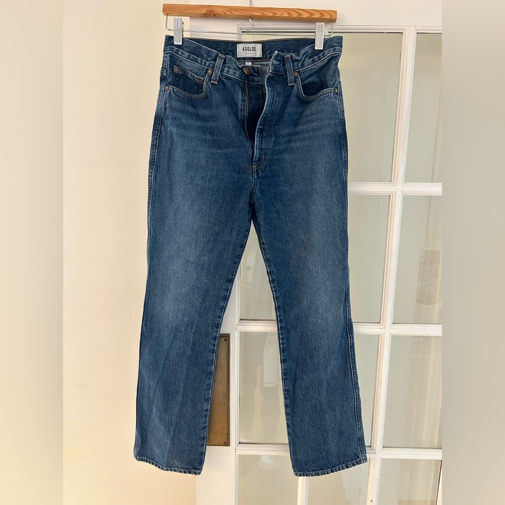 AGOLDE Pinch Waist High Rise Kick Jeans 27. Excellent condition.